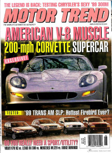 MOTOR TREND 1998 JUNE - CALLAWAY, Z28, 455HO, SHELBY*